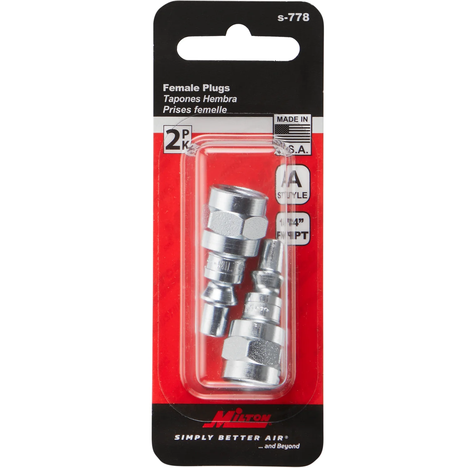 1/4 A FEMALE PLUG