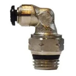 10MM OD X 1/2 SWVL MALE ELBOW N-PLTD