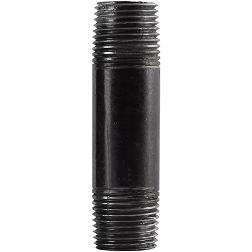 1 1/2 X 9 SCH 80 SMLS BLK NIPPLE