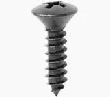 #8 X 1 1/2 PHILLIPS OVAL TAPPING SCREW