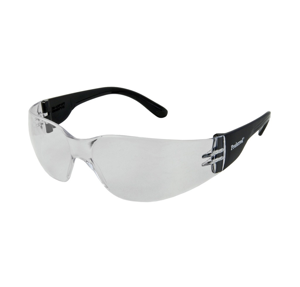 PROFERRED 100 CLEAR SAFETY GLASSES