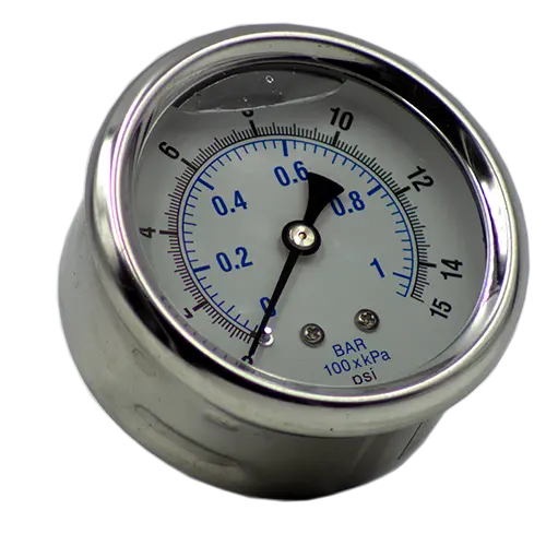 [GHD-CF5P-010A] 0-160 PSI 2" DIAL 1/4MNPT BOTTOM MOUNT