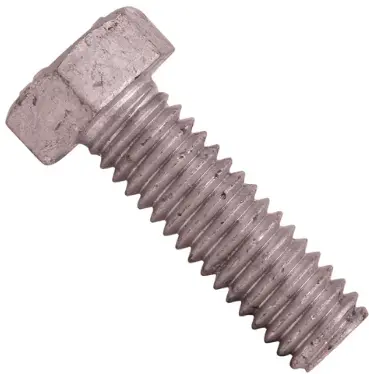 1/2-13" X 2-1/2" GALVANIZED HEX HEAD CAP SCREW