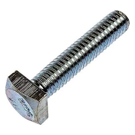 1-8 X 13" GRADE 5 SQUARE HEAD BOLT WITH SQUARE NUT
