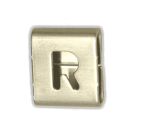 BAND-IT EASY READ CHARACTER "R" - 316SS