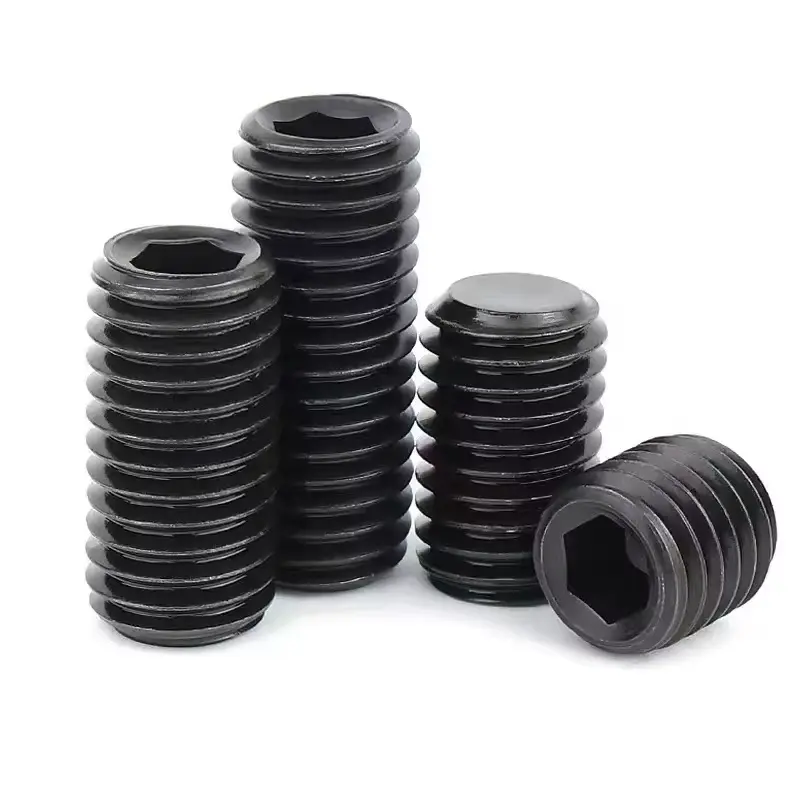 #4-40X5/16" UNC KNURLED CUP POINT SOCKET SET SCREW