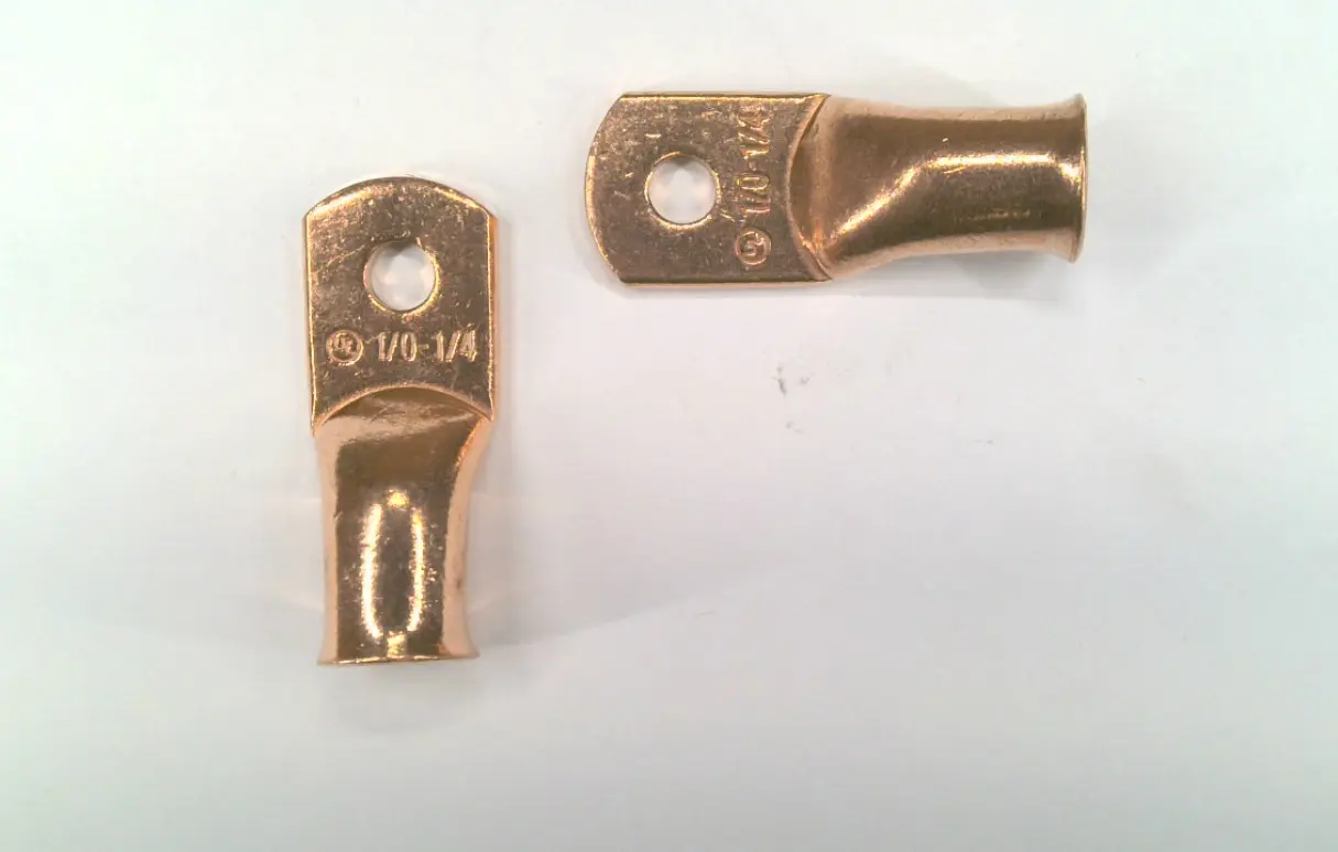1/0 GA. 1/4 EYE COPPER LUG