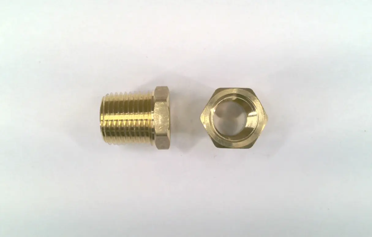 16-8 HEX RED BUSHIG