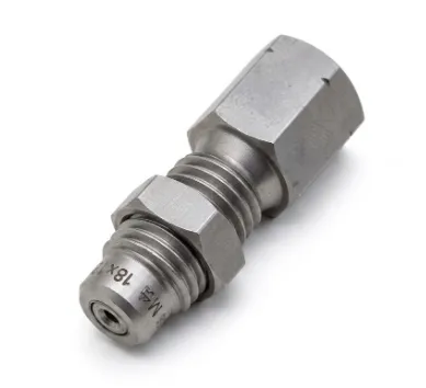 1/4" FNPT M16 TEST PORT BULKHEAD