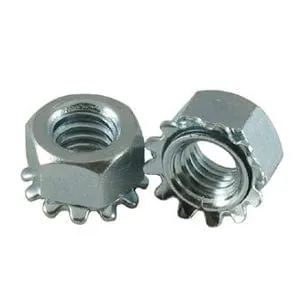 4-40 EXTERNAL TOOTH HEX LOCK NUT (KEPS)
