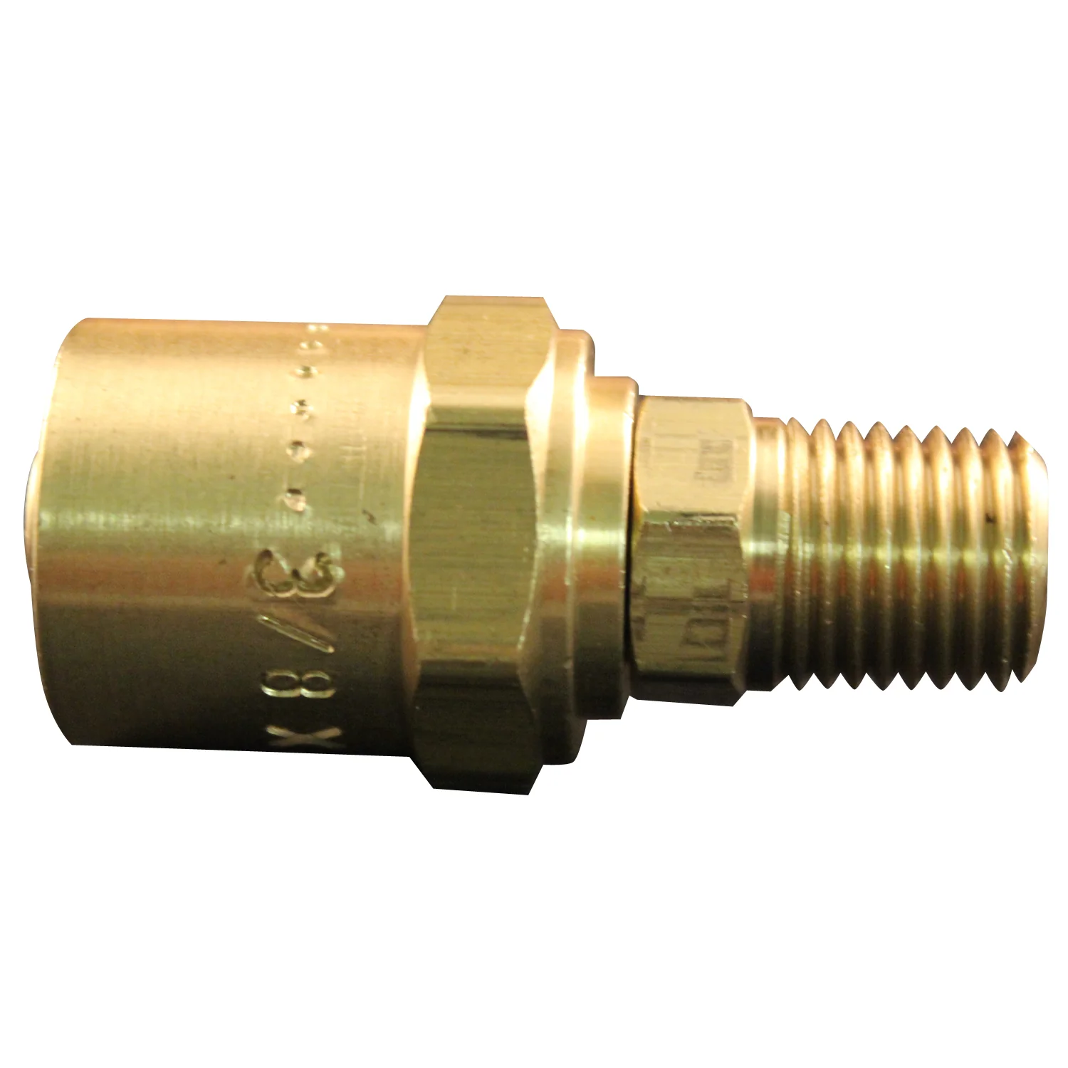 1/2" HOSE ID X 3/8" MNPT REUSABLE HOSE END
