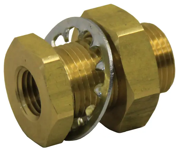 1/4 BRASS BULKHEAD
