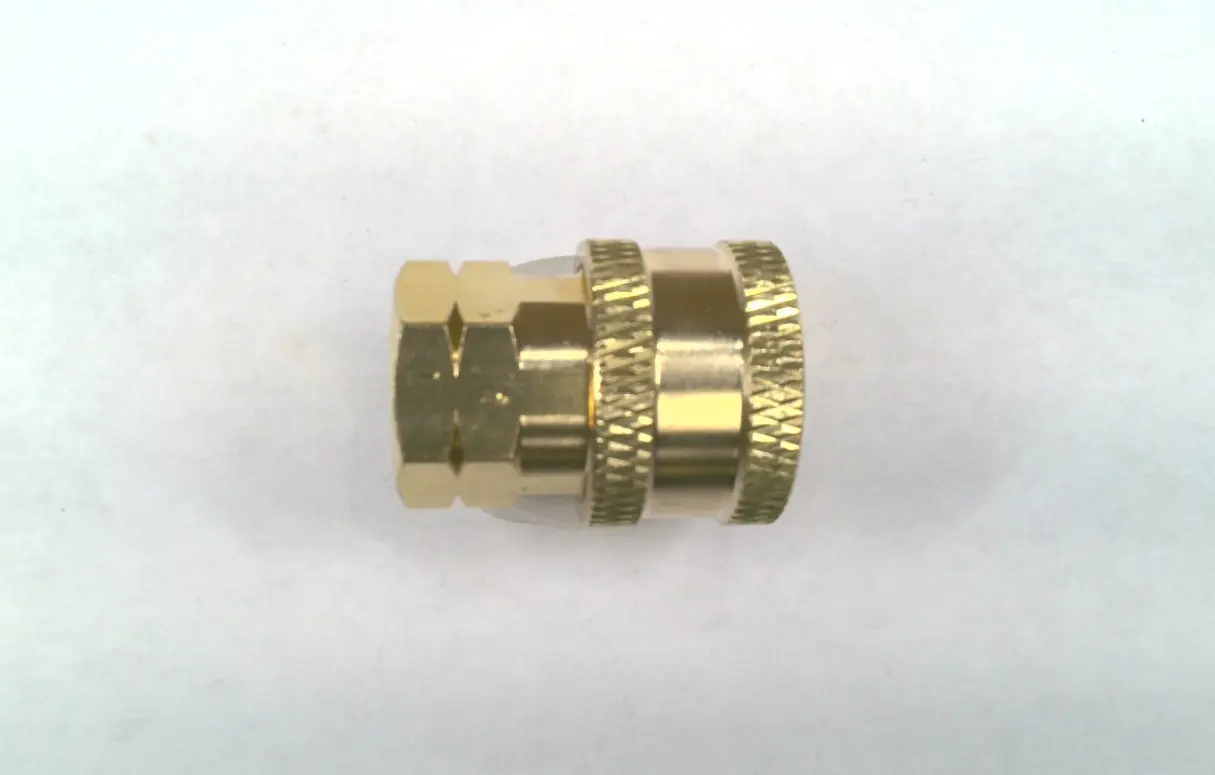 [DIX-STFC2B] 1/4 FNPT FEMALE BRASS PRESSURE WASHER QD COUPLER