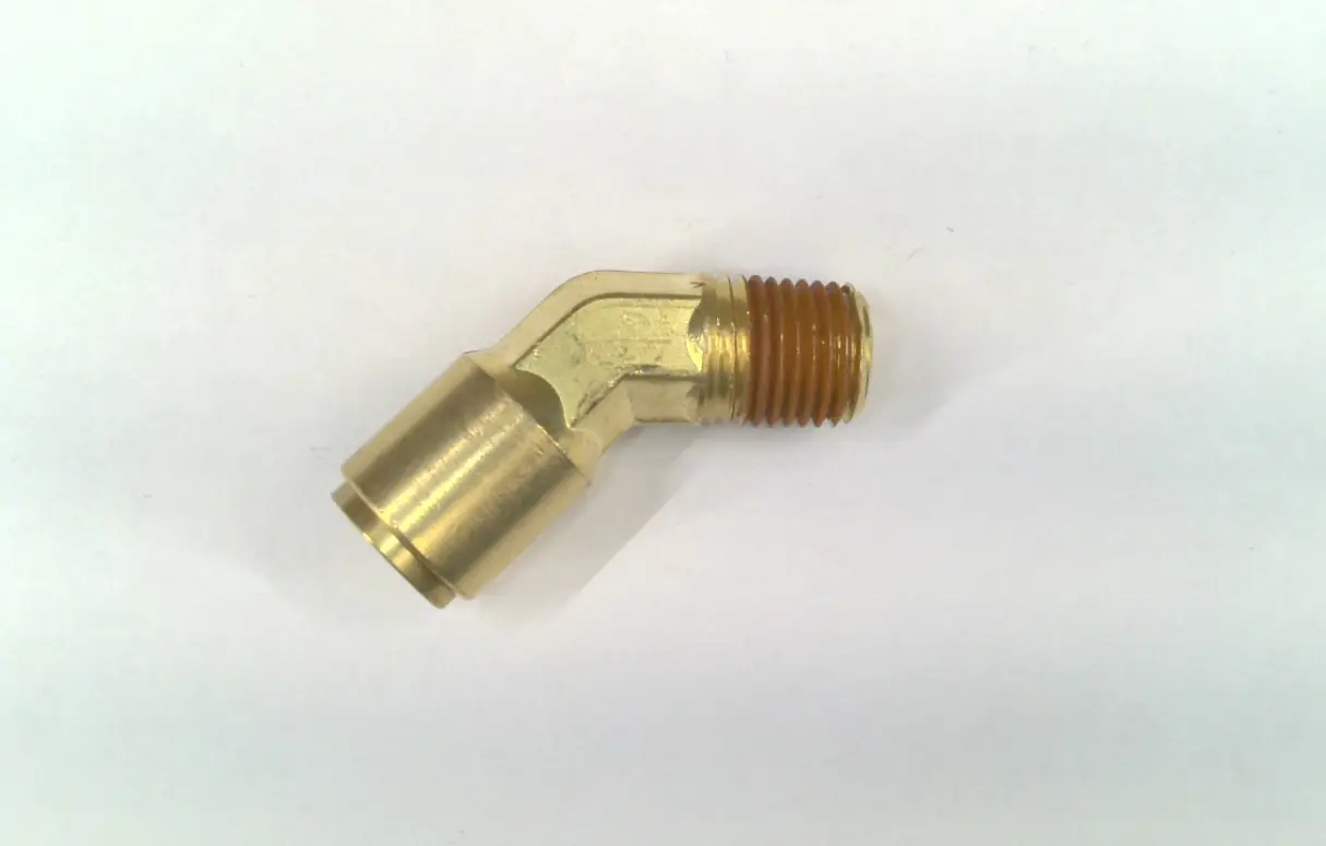 1/4 PUSH 1/8 MNPT SWIVEL 45°