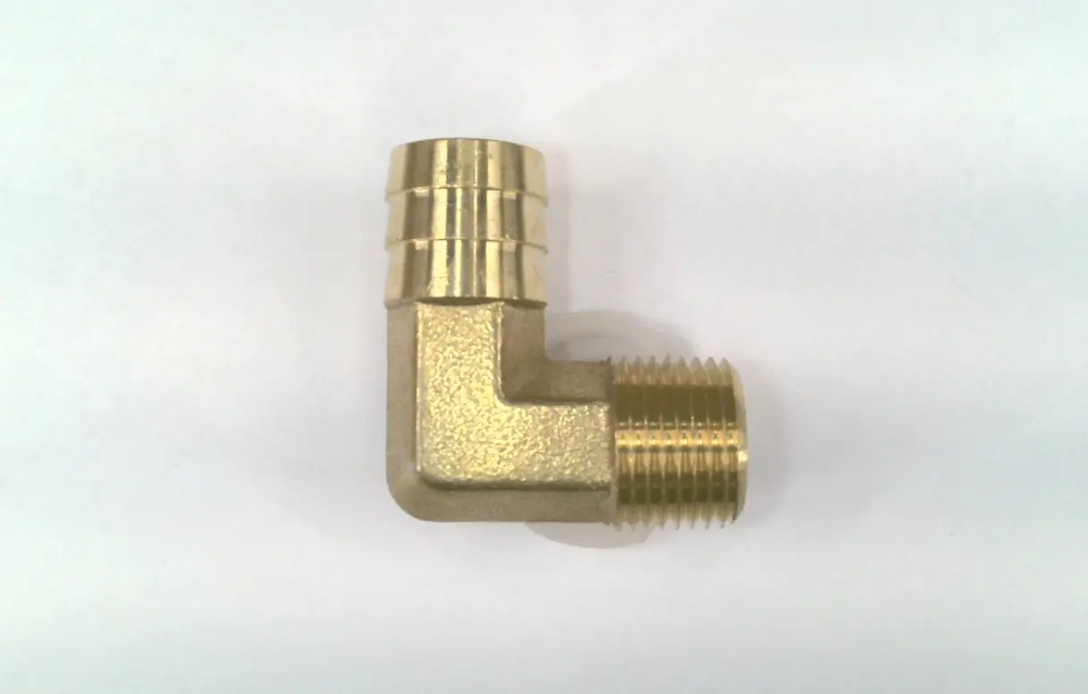 1 INCH BRONZE HOSE BARB 90 DEGREE