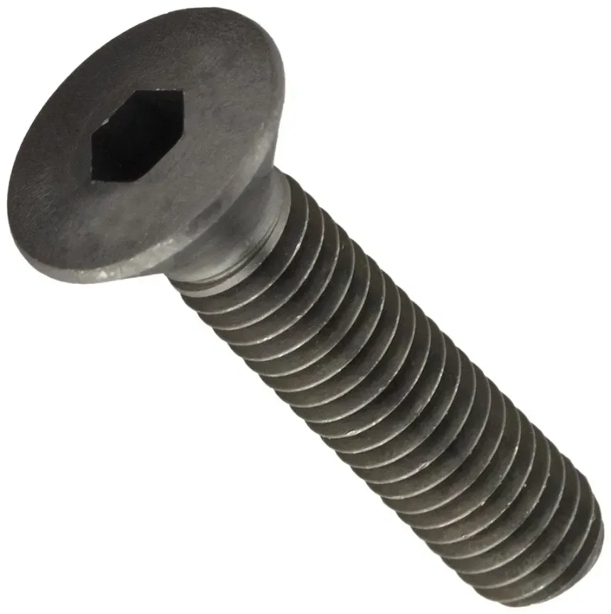 1/2"-13x4 1/2",(PT) FLAT SOCKET CAPS COARSE ALLOY THERMAL BLACK OXIDE 