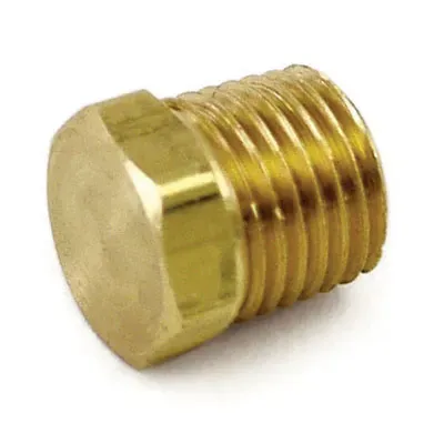 1/4 BRASS HEX NIPPLE