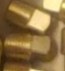 1/8 SQUARE HEAD BRASS PLUG