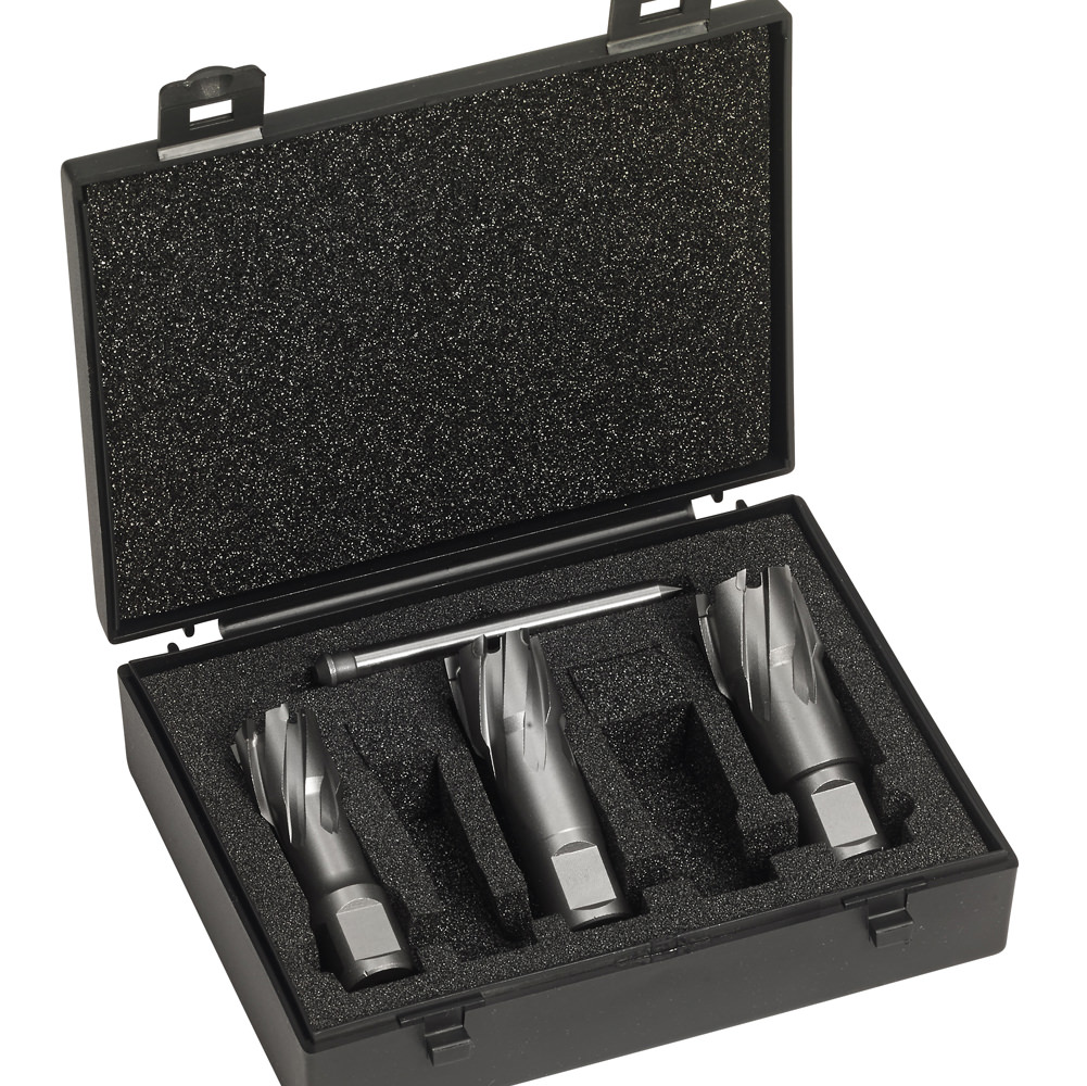 SET Champion Carbide Tipped Annular Cutter Set (3 Pc.) 1-3/8" Depth Of Cut