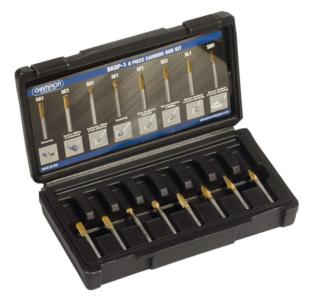 [CHP-BK8P-1] 1 Champion High Performance Bur Kit SA1, SC1, SD1, SE1, SF1, SG1, SL1, SM1
