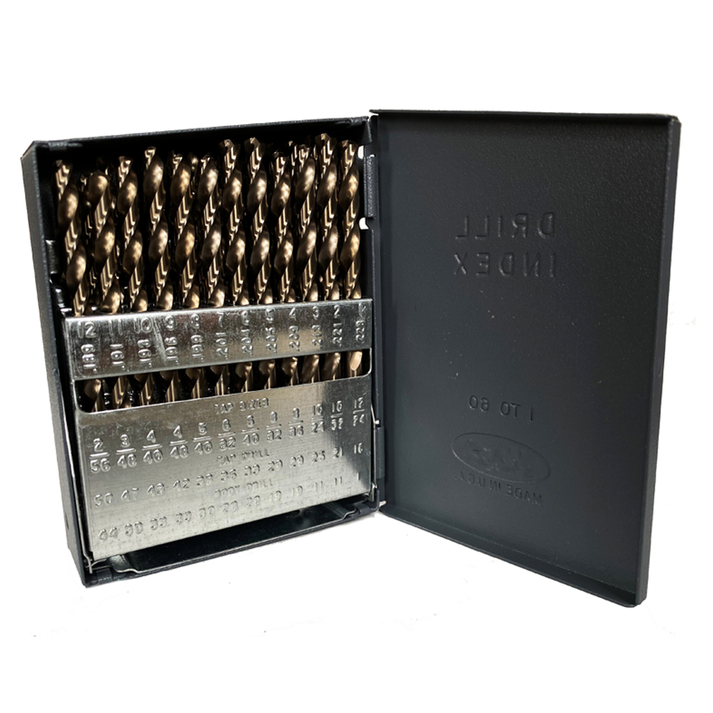 Champion Cobalt Drill Set- Number Sizes 60 Pc. #1-60