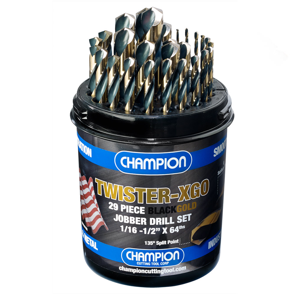 COBALT TWISTER 29 PC DRILL SET 705C COBALT JOBBER