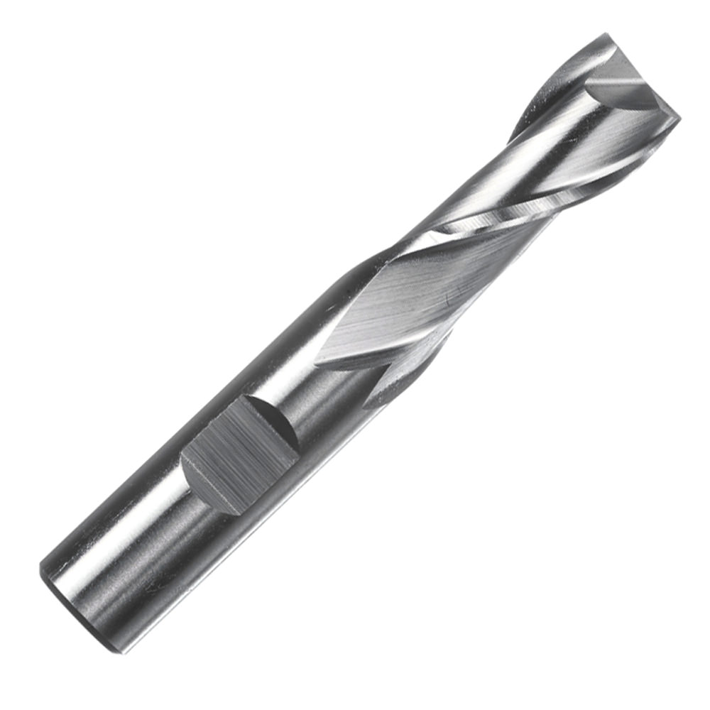 3/16X3/8 Champion HSS End Mill 2 Flute, Single End