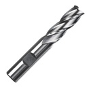 11/16X1/2 Champion HSS End Mill Multi Flute, Single End