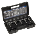 SET-1 Champion 5 Pc. Carbide Tipped Hole Cutter Set (3/16" DOC) Electrical Sizes: 7/8 to 2"