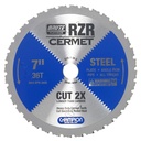 7-36-S Champion Cermet Tipped Circular Saw Blade- Steel Cutting 7" Diameter, 36 Teeth