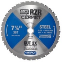 714-36-KO-S Champion Cermet Tipped Circular Saw Blade- Steel Cutting 7-1/4" Diameter, 36 Teeth, Knockout Arbor