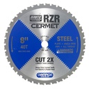 8-40-S Champion Cermet Tipped Circular Saw Blade- Steel Cutting 8" Diameter, 40 Teeth