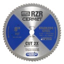 8-70-ST Champion Cermet Tipped Circular Saw Blade- Stainless Steel Cutting 8" Diameter, 70 Teeth