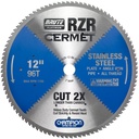 12-96-ST Champion Cermet Tipped Circular Saw Blade- Stainless Steel Cutting 12" Diameter, 96 Teeth
