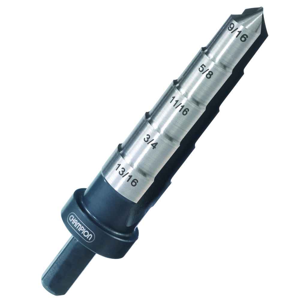 9/16X13/16 Champion Heavy Duty Brute Step Reamer 9/16 to 13/16"