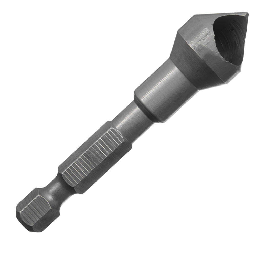 18SH Champion Hex Shank Zero Flute Countersink, Screw # 10, 12, 14 82 Degree