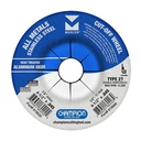 4-1/2"  x .045 x 7/8" Type 27 Metal Cut-Off Wheel Ferrous Metals, Stainless Steel
