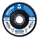 4-1/2" x 7/8" Zirconia Flap Disc T29 40 Grit High Density