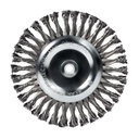 8" x 5/8" x 1/2" Knot Wire Wheel For Bench Grinder