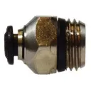 10MM OD X 1/4 MIP ADAPTER N-PLTD
