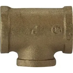 1-1/4X1/2 BRONZE REDUCNG BRNCH T