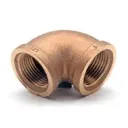 1-1/2 X 3/4 BRASS RED ELBOW LF