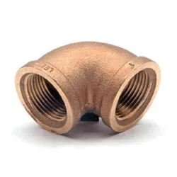 1-1/2 X 3/4 BRASS RED ELBOW LF
