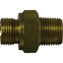 08-08 BRASS MALE BSPP X MALE NPT