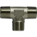 12-12-12 BRASS MALE BSPT TEE