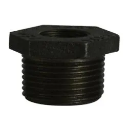 1 1/2 X 3/4 DOUBLE TAP BLACK BUSHING