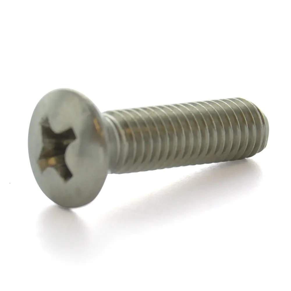 #10 X 1 PHILLIPS OVAL HEAD TAPPING SCREW