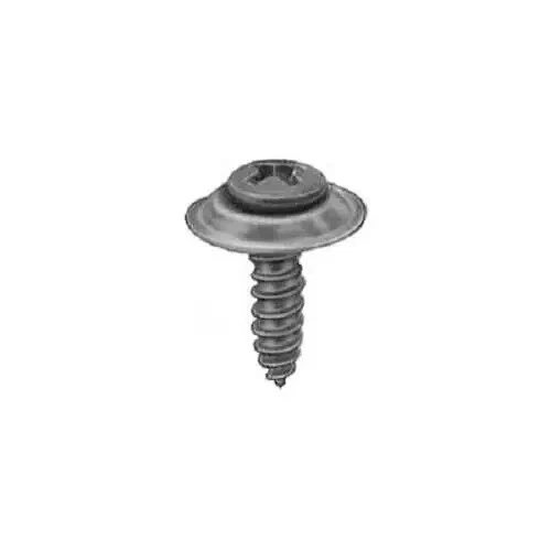 #10 X 3/4 PHILLIPS OVAL TAPPING SEMS-BLACK