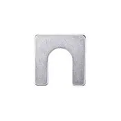 1/16 X 1 1/8 X 1 1/8 W/ 1/2 SLOT SHIM