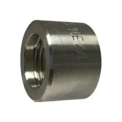 1/2 1000# T-304 BARSTOCK HALF COUPLING